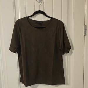 Banana Republic Suede Top